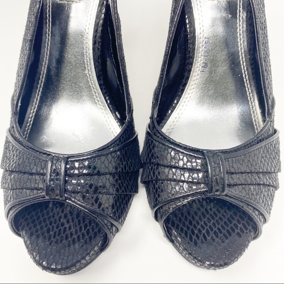 WHBM Caitlyn Slingback Peep Toe Platforms - Picture 7 of 11